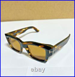 Tom Ford Ilias Sunglasses TF1154 52E Dark Havana 50mm FT1154