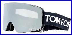 Tom Ford Interchangeable Lens Ski Goggles TF1124 01C Black FT1124