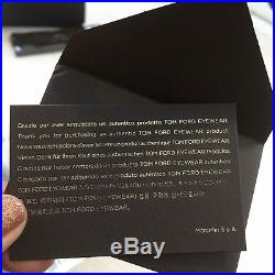 Tom Ford Irina Sunglasses 59mm Polarized Black Oversized Square Women's NEW $455