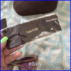Tom Ford Isabella-0 Tf915 45g Peach Pink Gradient Authentic Sunglasses Wcase
