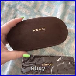 Tom Ford Isabella-0 Tf915 45g Peach Pink Gradient Authentic Sunglasses Wcase