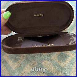 Tom Ford Isabella-0 Tf915 45g Peach Pink Gradient Authentic Sunglasses Wcase