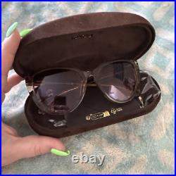 Tom Ford Isabella-0 Tf915 45g Peach Pink Gradient Authentic Sunglasses Wcase