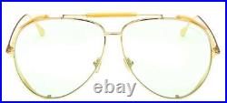 Tom Ford JACK-02 FT 0900 Shiny Gold/Light Green 62/11/140 unisex Sunglasses