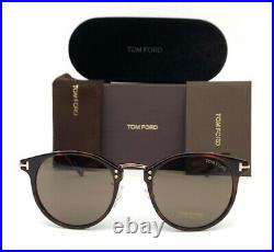 Tom Ford JAMIESON FT0673 54J Dark Havana / Roviex 51mm Sunglasses TF0673