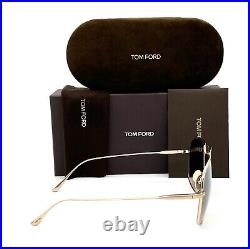 Tom Ford JOHN FT0746 28K Gold / Brown Gradient 62mm Sunglasses TF0746