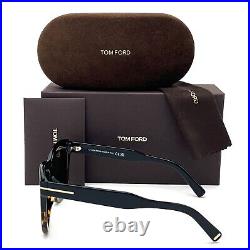 Tom Ford JULIE FT0865 05E Black Havana / Brown 52mm Sunglasses TF0865