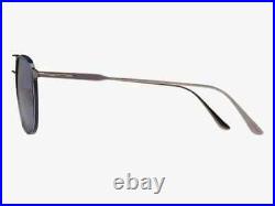 Tom Ford Jake TF827 14V Silver Metal Aviator Sunglasses Frame 56-20-145