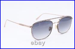 Tom Ford Jake TF827 28B Gold Metal Aviator Sunglasses Frame 56-20-145