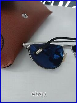 Tom Ford James Bond Tf 207 William Sunglasses Silver Blue Lenses