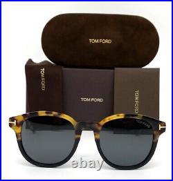 Tom Ford Jameson FT0752 56A Havana / Smoke 52mm Sunglasses TF0752