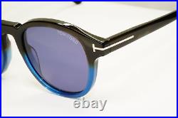 Tom Ford Jameson Sunglasses Blue Dark Brown Tortoise Havana TF752 FT0752 55V