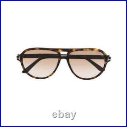 Tom Ford Jeffrey TF932 52F Tortoise Plastic Aviator Sunglasses Frames 59-14-145