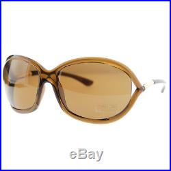 Tom Ford Jennifer TF008 48H Brown Polarized Womens Soft Square Sunglasses