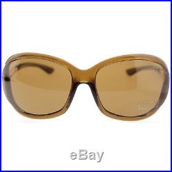 Tom Ford Jennifer TF008 48H Brown Polarized Womens Soft Square Sunglasses