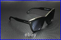 Tom Ford Julie FT0685 01C Shiny Black Smoke Mirror 52 mm Women's Sunglasses