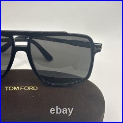 Tom Ford KEMP FT1177 Shiny Black/Grey (01A) Sunglasses