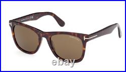 Tom Ford KEVYN FT1099 52J Dark Havana/Roviex Square Men's Sunglasses