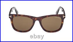 Tom Ford KEVYN FT1099 52J Dark Havana/Roviex Square Men's Sunglasses