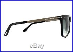 Tom Ford Karlie TF 392 02W Black / Blue Gradient Sunglasses FT0392 BNIB