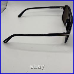 Tom Ford Kemp FT1177 01A Sunglasses Shiny Black/Smoke Lenses 59mm Flawless