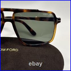 Tom Ford Kemp FT1177 Sunglasses Havana 59mm New 100% Authentic