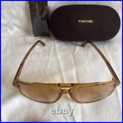Tom Ford Kemp FT1177 Sunglasses Male Shiny Dark Yellow 59mm