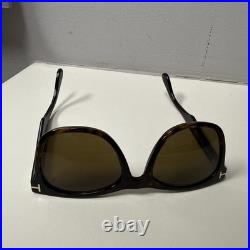 Tom Ford Kevyn Sunglasses TF1099 52J Dark Havana 52mm Sunglasses AUTHENTIC