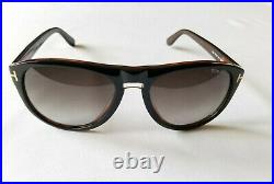 Tom Ford Kurt Tf 347 01v Black Havana Men's Sunglasses Made In Italy