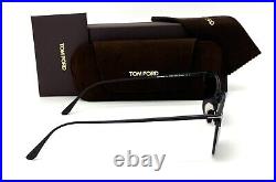 Tom Ford LIV FT085102C Matte Black / Smoke Mirror 52mm Sunglasses TF0851