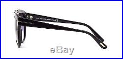 Tom Ford LIVIA FT 0518 black/grey shaded (01B) Sunglasses
