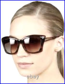 Tom Ford Lana Tf 280 50f Tortoise/brown Gradient Lens Authentic Sunglasses 59-16