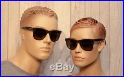 Tom Ford Leo Sunglasses Shiny Brown Wood Black Roviex Brown Gradient Ft 0336 05k
