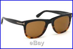 Tom Ford Leo TF 336 05E Havana & Black Sunglasses Brown Lens Size 52