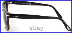 Tom Ford Leo TF 9336 05K Black / Brown Gradient Sunglasses Sonnenbrille Size 52