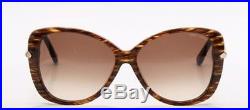 Tom Ford Linda FT0324 Sunglasses-50F Brown Striped (Brown Gradient Lens)-59mm