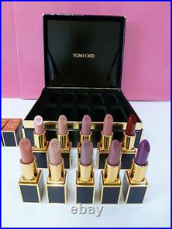 Tom Ford Lipstick Set LIPS and BOYS Collection 10 shades New in Box Authentic