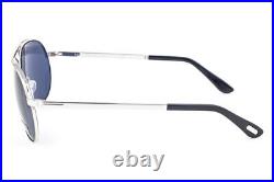 Tom Ford MARKO 144 Silver / Blue Sunglasses TF144 18V 58mm