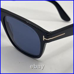 Tom Ford MARLON-02 FT1284 Shiny Black/Blue (01V) Sunglasses