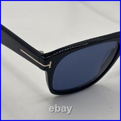 Tom Ford MARLON-02 FT1284 Shiny Black/Blue (01V) Sunglasses