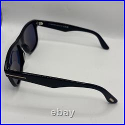 Tom Ford MARLON-02 FT1284 Shiny Black/Blue (01V) Sunglasses