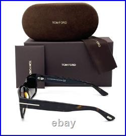 Tom Ford MASON FT0445 52B Dark Havana / Smoke Gradient 58mm Sunglasses TF0445 Tom Ford MASON FT0445 52B Dark Havana / Smoke Gradient 58mm Sunglasses TF0445