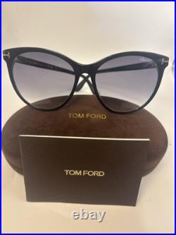 Tom Ford MAXIM FT 0787 Black/Grey Shaded (01B) Sunglasses Flawless Authentic