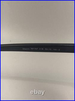 Tom Ford MAXIM FT 0787 Black/Grey Shaded (01B) Sunglasses Flawless Authentic