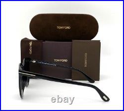 Tom Ford MAXINE FT0787 01D Shiny Black / Gray Polarized 59mm Sunglasses TF0787