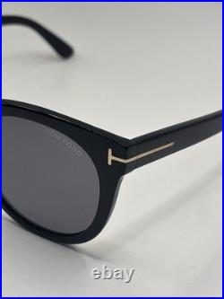 Tom Ford MOIRA FT 1109 Shiny Black/Grey Polarized (01D) Sunglasses