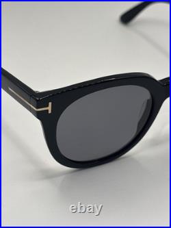 Tom Ford MOIRA FT 1109 Shiny Black/Grey Polarized (01D) Sunglasses