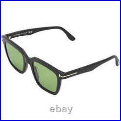 Tom Ford Marco Green Square Men's Sunglasses FT0646 01N 53 FT0646 01N 53
