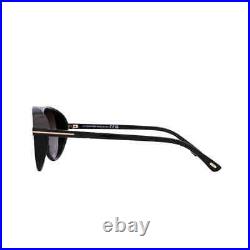 Tom Ford Marcus Smoke Gradient Pilot Men's Sunglasses FT1023 01B 60