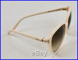 Tom Ford Margreth Sunglasses in Ivory/Brown NWT in Original Packaging